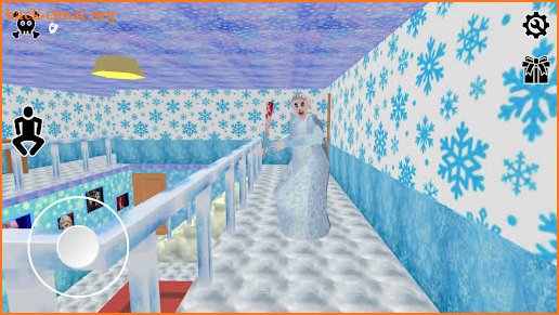Granny Frozen Ice Queen Horror screenshot