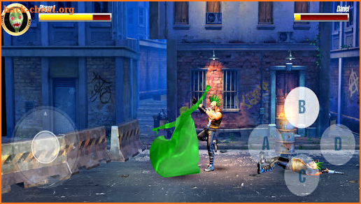 Granny Green Alien Fighting screenshot