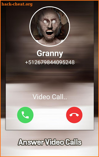 Granny Video Call Simulator screenshot