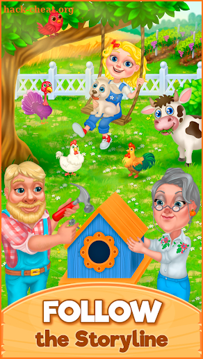Granny’s Farm: Free Match 3 Game screenshot
