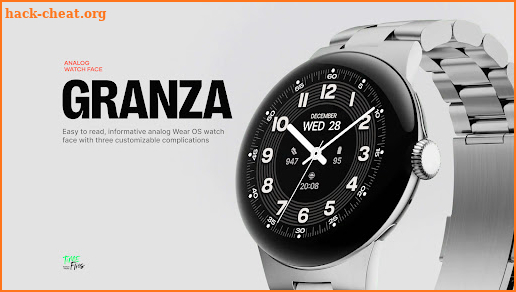 Granza Analog Watch Face screenshot