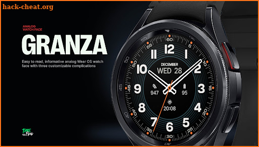 Granza Analog Watch Face screenshot