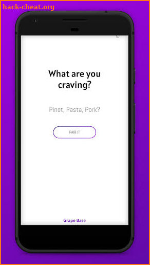 Grape Base - Wine and Food Pairings screenshot