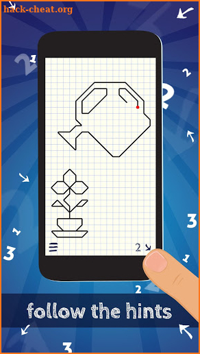 Graphic Dictation: Counting, Drawing and Coloring screenshot