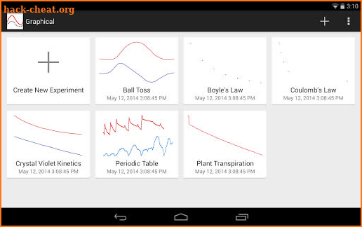 Graphical Analysis GW (Go Wireless sensor support) screenshot