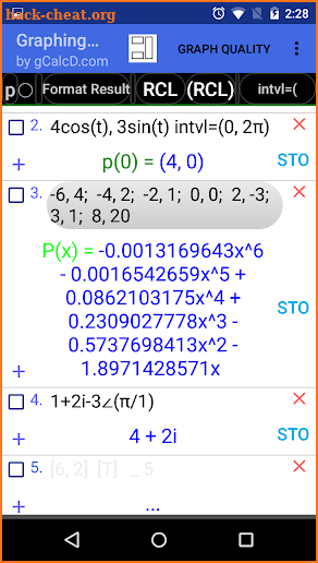 Graphing Calculator screenshot