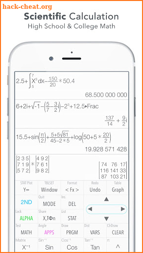 Graphing Calculator (X84) screenshot