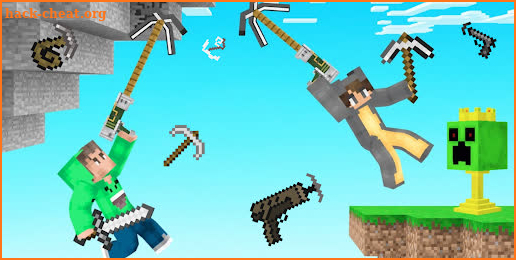 Grappling Hook  Mod for Minecraft screenshot