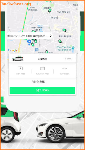 Grap.Taxi - App đặt xe grapcar, grapbike, graptaxi screenshot