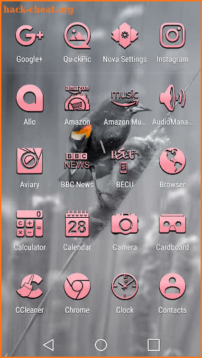 Grasp Pink Icon Pack screenshot