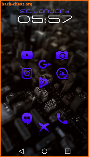 Grasp Purple Icon Pack screenshot
