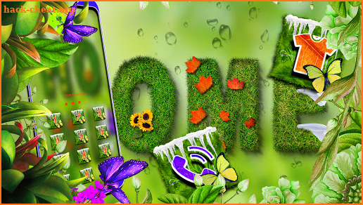 Grass Home Decoration Theme screenshot