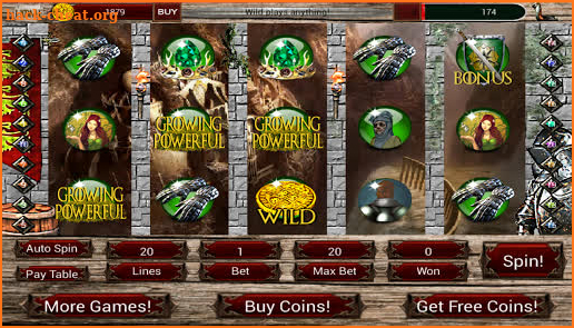 Grave of Thrones - The Four Houses Slots screenshot