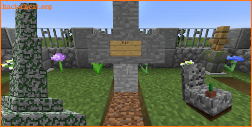 Gravestone Mod for Minecraft screenshot