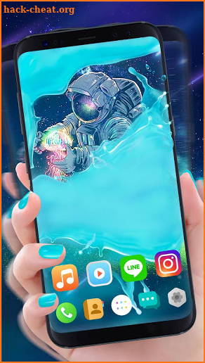 Gravity Astronaut Themes HD Wallpapers 3D icons screenshot