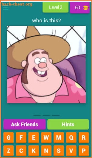 Gravity Falls characters quiz screenshot