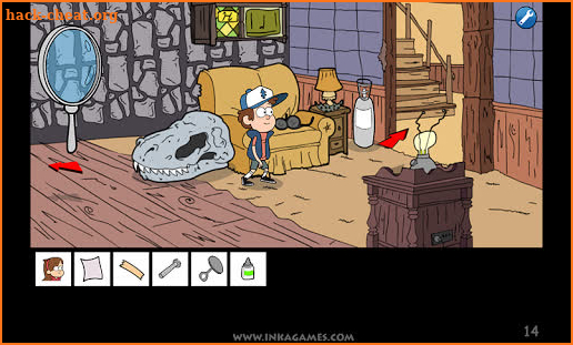 Gravity Falls Saw Game screenshot