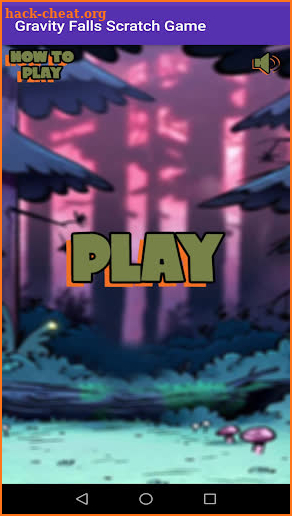 Gravity Falls Scratch Game screenshot