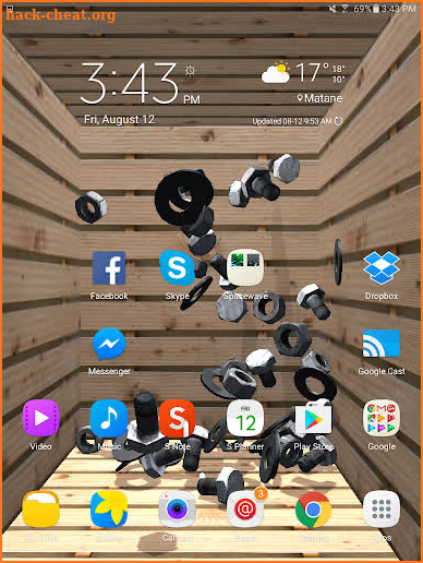 Gravity Live Wallpaper screenshot