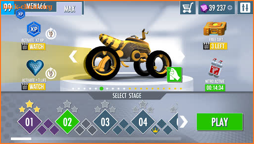 Gravity Rider Zero screenshot