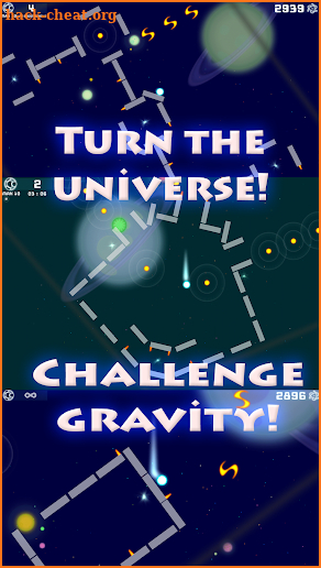 Gravity Space Ball: 2D Arcade Game. Free & Offline screenshot