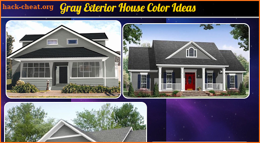 Gray Exterior House Color Ideas screenshot