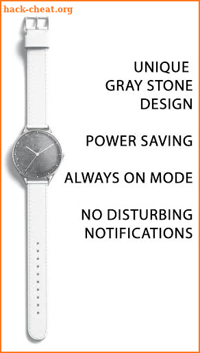 Gray Stone Watchface screenshot