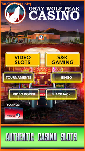 Gray Wolf Peak Casino Slots screenshot