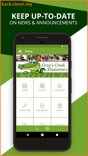 Grays Creek Elementary School screenshot