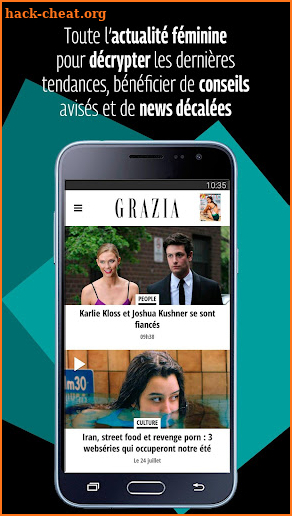 Grazia screenshot