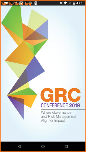 GRC 2019 Conference screenshot