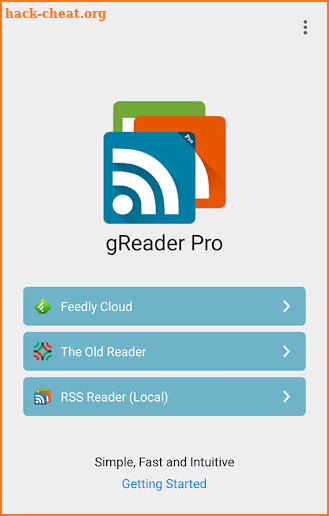 gReader | Feedly | News | RSS screenshot