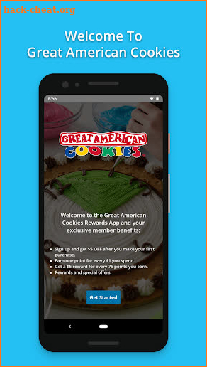 Great American Cookies Rewards screenshot