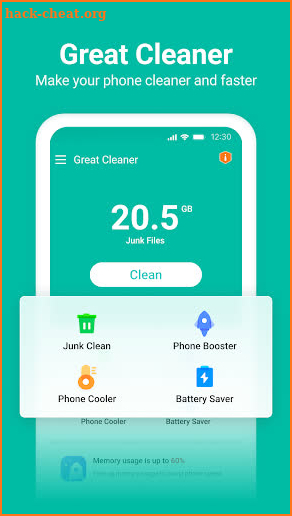 Great Cleaner-Phone Booster screenshot