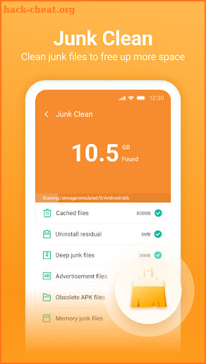 Great Cleaner-Phone Booster screenshot