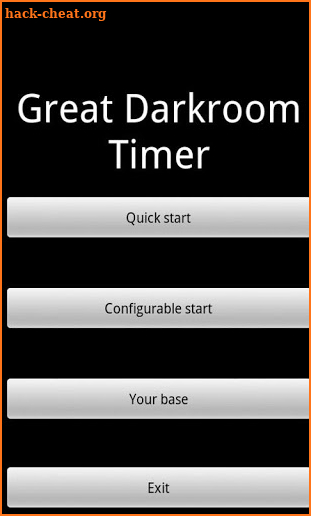 Great Darkroom Timer screenshot