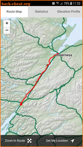Great Glen Way Offline Map screenshot