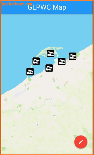 Great Lakes PWC Map screenshot