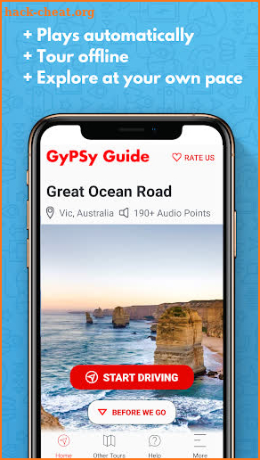 Great Ocean Road Australia GyPSy Guide screenshot