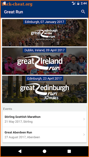 Great Run: Running Events screenshot