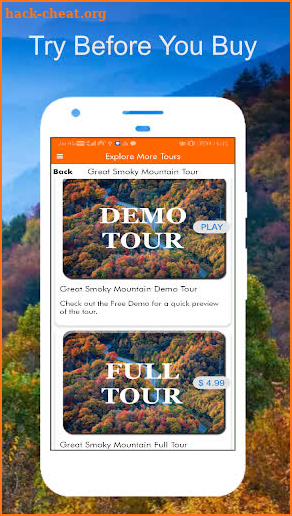 Great Smoky Mountain Driving Audio Tour Guide screenshot