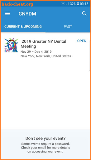 Greater NY Dental Meeting 2019 screenshot