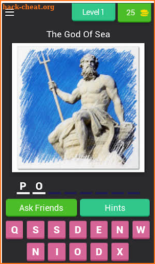 Greek Gods Quiz screenshot