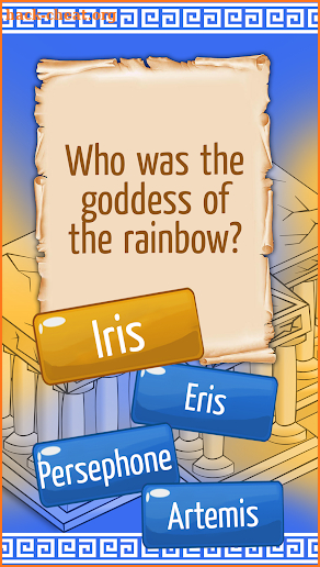 Greek Mythology Trivia Quiz Game screenshot