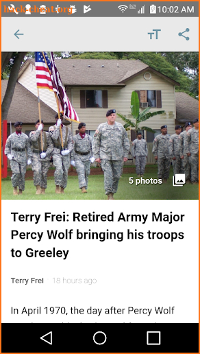 Greeley Tribune screenshot