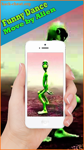 green alien dance screenshot