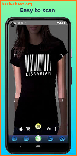 Green barcode scanner - Read & create QR/Bar code screenshot