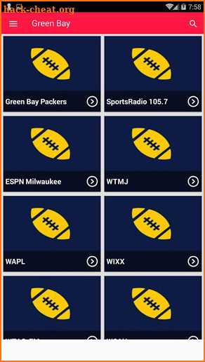 Green Bay Packers Radio App screenshot
