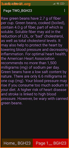 Green bean KSJH1 screenshot