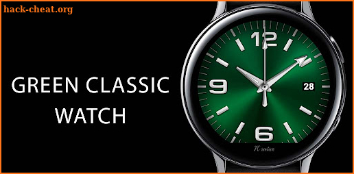 Green Classic FC Watch Face screenshot